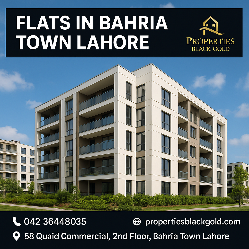 Flats in Bahria Town Lahore – Luxury Living at Affordable Prices
